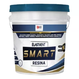 Elastment Smart Resina Base D'água Incolor 5 Em 1 - 3,6 L