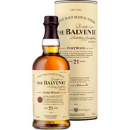 Whisky The Balvenie 21 Años Portwood 700ml En Estuche
