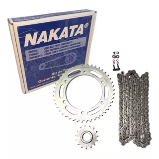 Kit Relação Yamaha Fazer 250 2012 C/ Retentor Naka Tm10255r