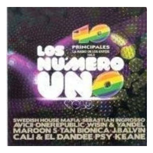 40 Principales Los Numeros Uno Cd Nuevo