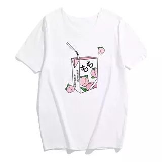 Polera Moda Japonesa Peach Unisex Hombre Mujer