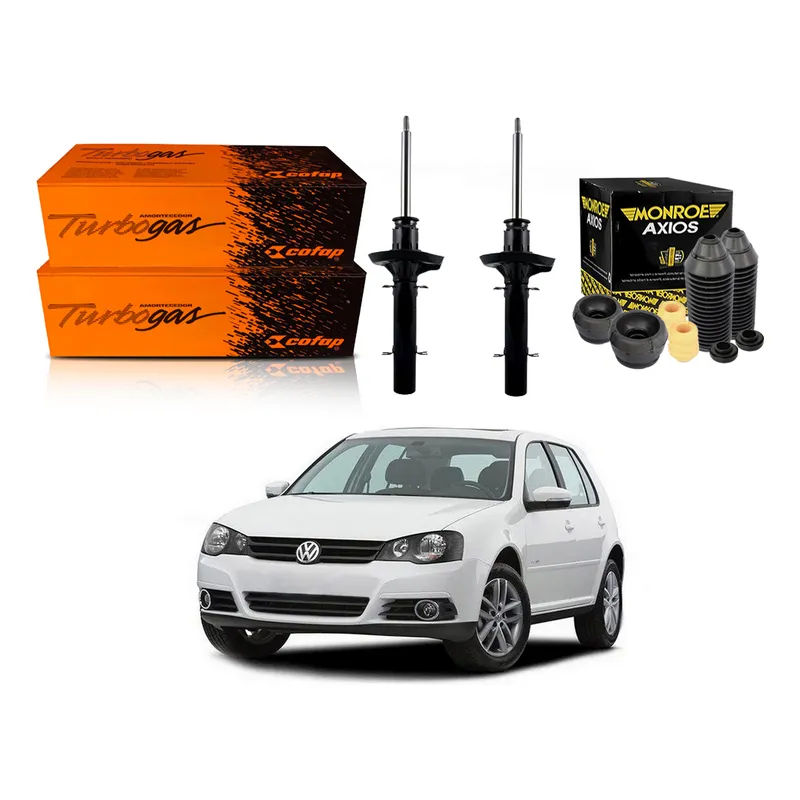 Kit Amortecedor Dianteiro Axios Golf 1.6 2.0 2007 A 2014