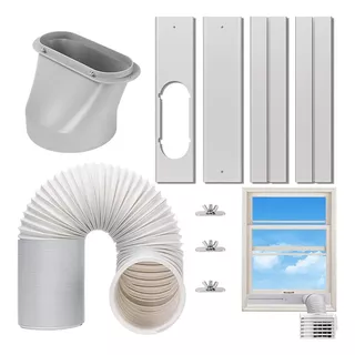 Kit D Ventilación Portátil Para Ventana D Aire Acondicionado