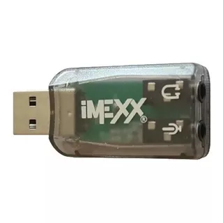 Adaptador Imexx Usb A Sonido/5,1 Usb Sound Card Ime-40792