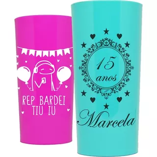 150 Copos Long Drink 320ml Personalizados