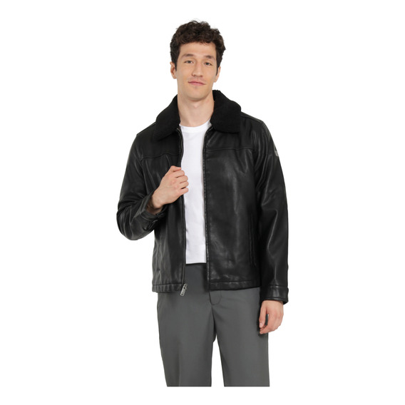 Chaqueta Hombre Sherpa Slim Fit Negro Dockers 95868-0022