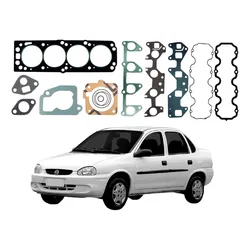  Jogo Junta Cabeçote Sabo Corsa Sedan 1.6 8v 1996 A 2002