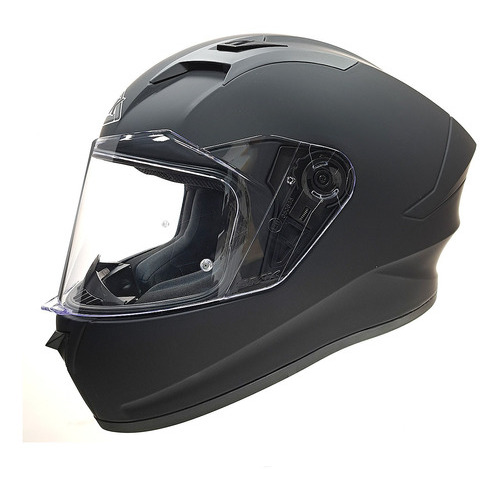 Casco Moto Integral Visor Simple Smk Stellar Classic Color Negro mate Tamaño del casco XXL