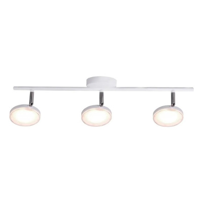 Aplique Techo Led Rocket 3 Spot Blanco Luces 18w Interior