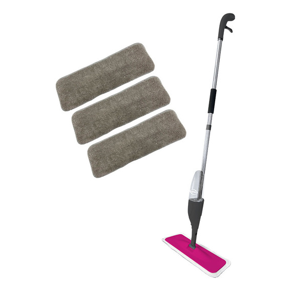 Trapeador Spray Mop Con Atomizador Y 3 Almohadillas Gratis