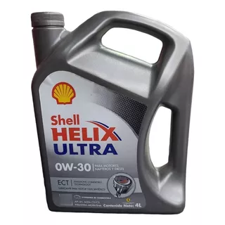 Aceite De Motor Shell Helix Ultra 0w30 Sintético 4l