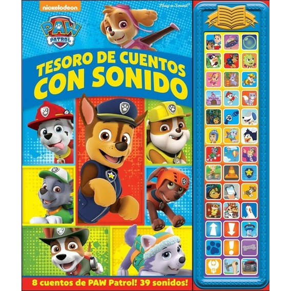 Nickelodeon - Tesoro De Cuentos Con Sonido Patrulla Canina