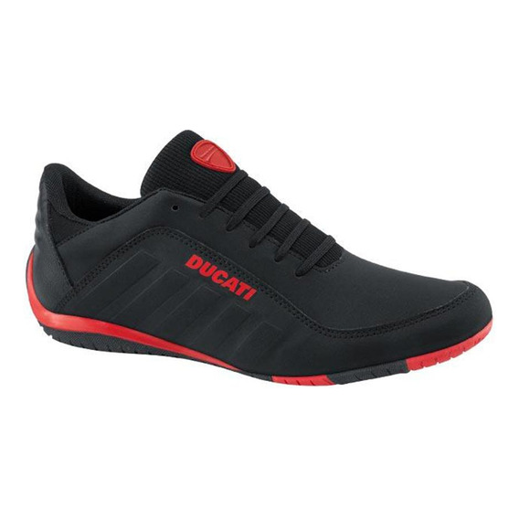 Tenis Casual Urbano Choclo Ducati R680 Negro Para Hombre