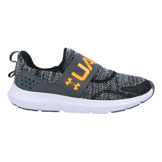 Tenis Under Armour Correr Surge 3 Slip Niño Gris