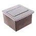 Caja de mesa gris 128 Pratik, 3 bloques, Qtmov