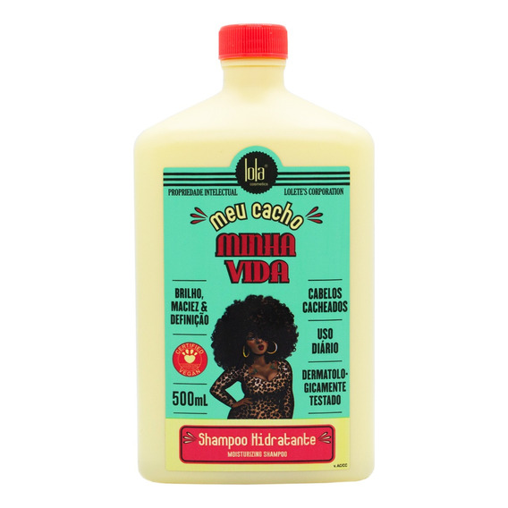 Lola Meu Cacho Minha Vida Shampoo Hidratante Rulos 500ml