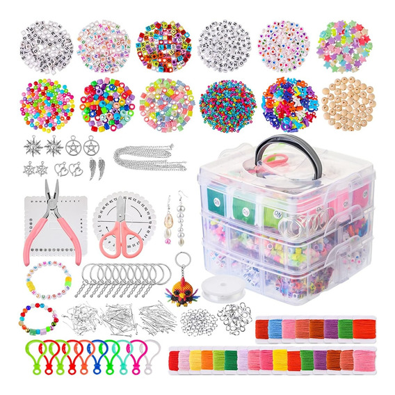 Kit De Accesorios Para Hacer Pulseras Y Alhajas 4655