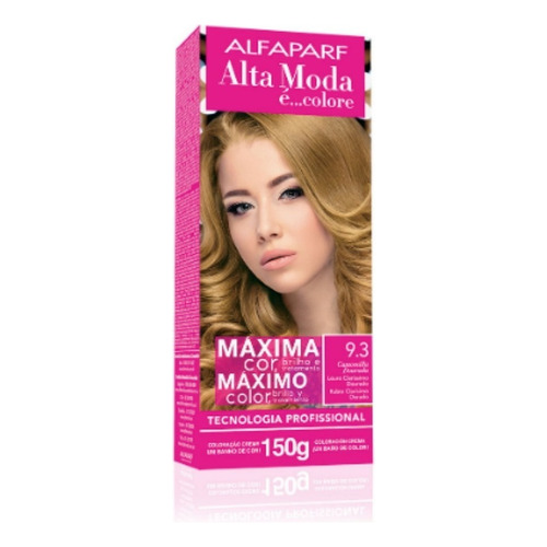  Kit Alta Moda E Colore Tintura X 150 G Tono 9.3