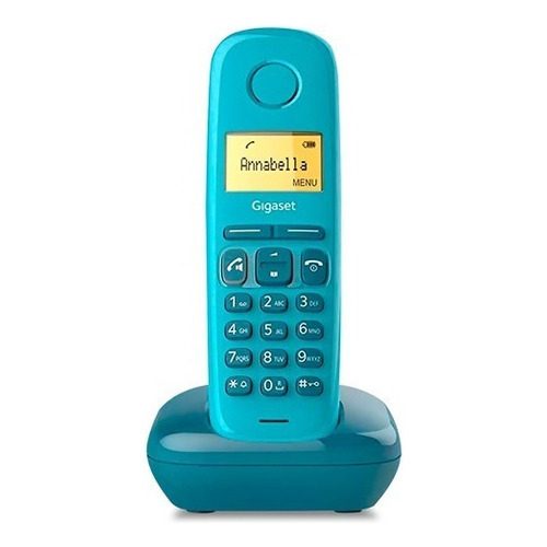 Telefono Inalambrico Gigaset A270 Altavoz  Despertador Color Azul