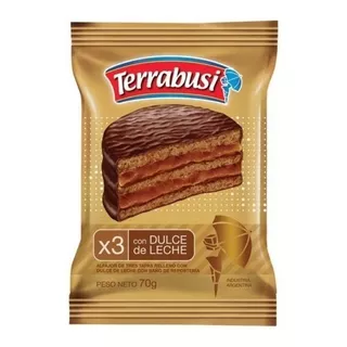 Alf. Terrabusi Dulce De Leche Triple X36uni - Kioscofull7x24