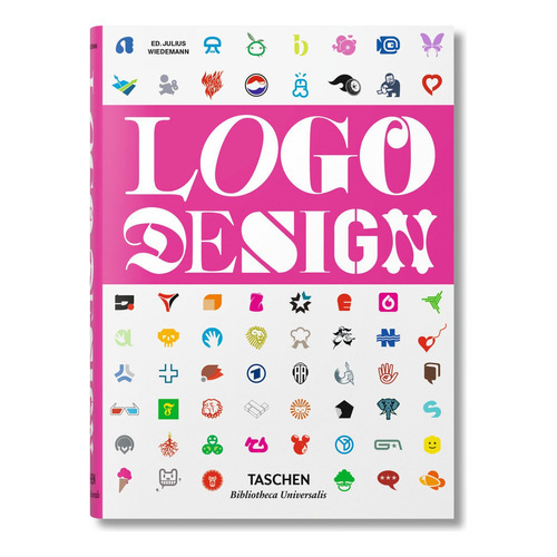 Logo Design, De Wiedemann, Julius. Editorial Taschen, Tapa Dura En Inglés