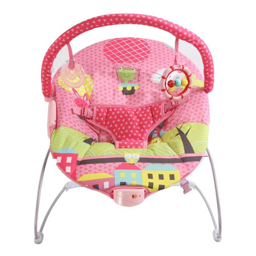 Silla mecedora para bebé Bebesit Bouncer rosa