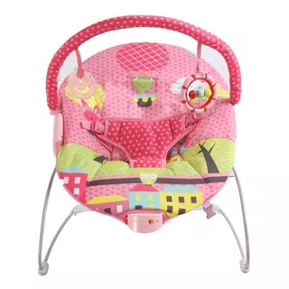 Silla Mecedora Para Bebé Bebesit Bouncer Rosa