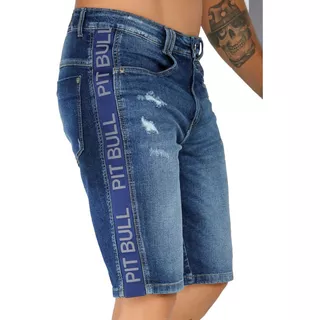 Bermuda Masculina Pit Bull Jeans Original 81280