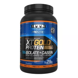 Suplemento En Polvo Htn  Proseries Xt Gold Protein Proteína Sabor Frutilla En Pote De 1.015kg