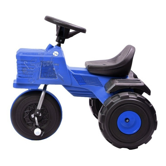 Triciclo Tractor A Pedal Infantil Reforzado Cbocina Rodacros