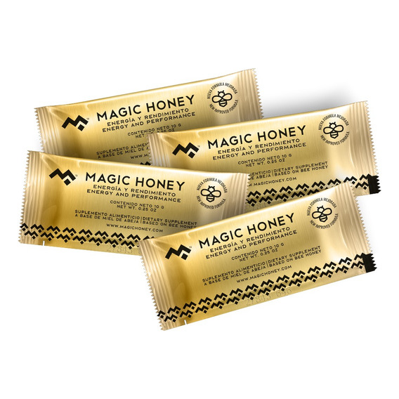 Magic Honey 4 Sachets Blisters 3 Mas 1 Gratis Para Hombre