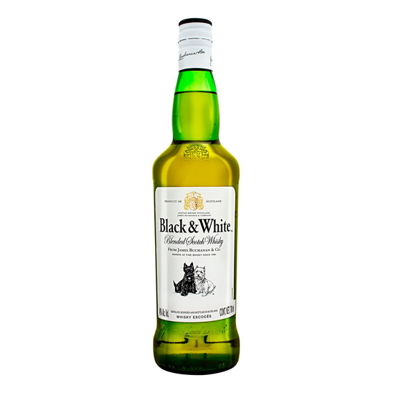 Black & White whisky original Blended Scotch 700ml
