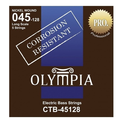 Encordado P/bajo 5c Olympia 045-128 Ctb45128