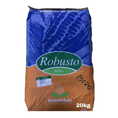 Milho De Planta Híbrido Robusto 20kg