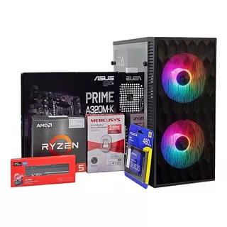 Pc Gamer Arcoteck Ryzen 5 5600g 16gb Ssd 480gb Gabinete Wifi