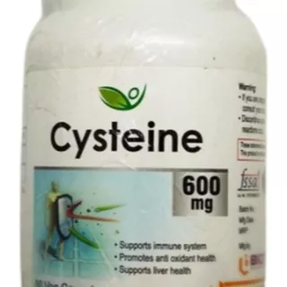 Nac -cisteina , L - Cysteine 600mg,imp. De India,100% Puro.