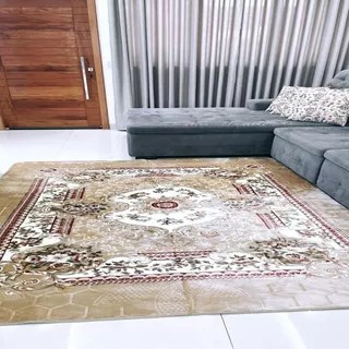 Tapete Sala Jacquard Moderno  200x250 Alto Frequência