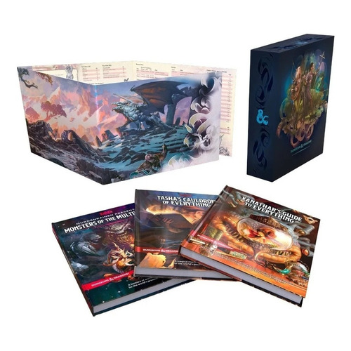 Dungeons & Dragons Rules Expansion Set - 3 Libros + Dmscreen