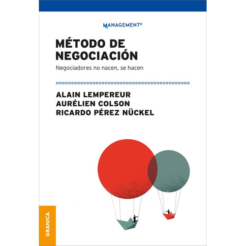 Libro Método De Negociación - Lempereur, Alain