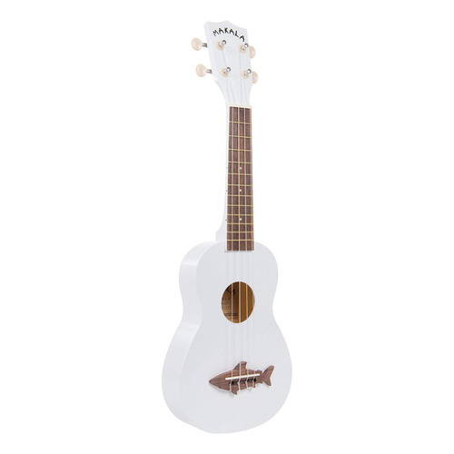 Kala Mk-ss/wht Makala Shark - Ukelele Soprano (blanco) Color Blanco (great White)