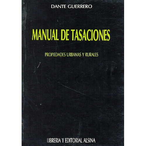 Manual De Tasaciones - Guerrero