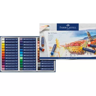 Faber-castell - Tizas Oil Pastels Para Arte X 36