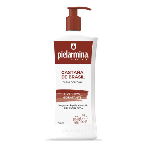 Crema Nutritiva Hidratante Con Castaña De Brasil Pielarmina