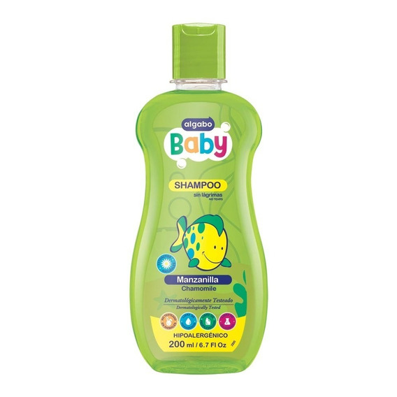 Caja X24 Shampoo Baby Manzanilla 200ml Algabo