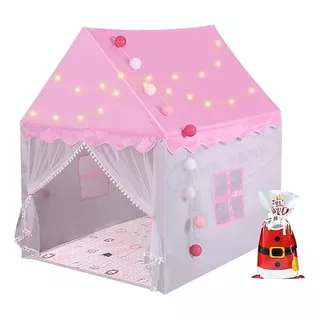 Casita De Campaña Niñas Con Luces, Casa De Princesa Castillo