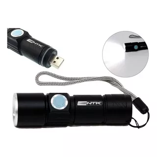 Lanterna Cymba Recarregável Led Usb Leve Compacto Nautika