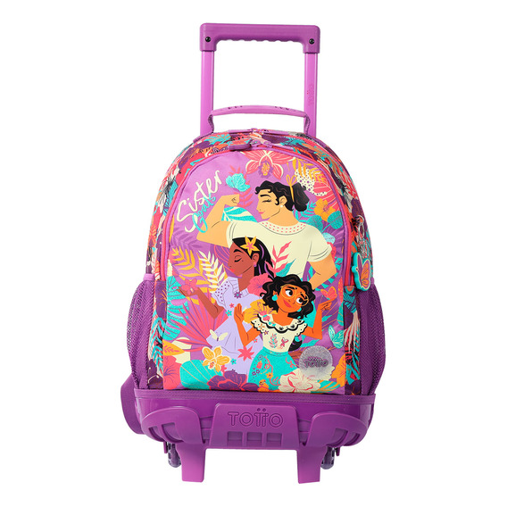 Morral Con Ruedas Niña Rue Bomper Encanto Paradise M Morado