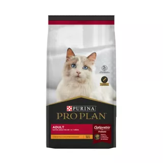 Alimento Pro Plan Optiprebio Para Gato Adulto Sabor Pollo Y Arroz En Bolsa De 3 kg