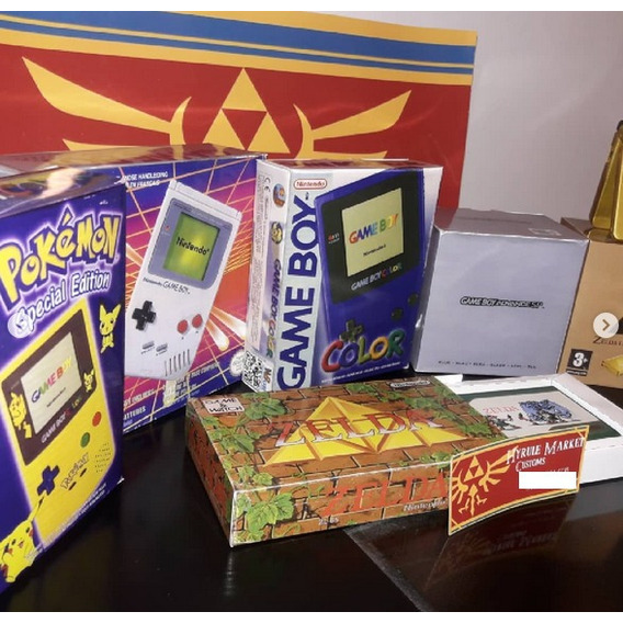 Cajas Consolas Gameboy Color Advance Sp
