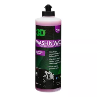 3d Wash N Wax Shampoo Ph Neutro 500cc